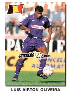 Cromo Luis Airton Oliveira - Super Football 99 - Panini