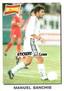 Figurina Manuel Sanchis - Super Football 99 n. 56 - Panini