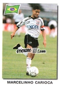 Cromo Marcelinho Carioca - Super Football 99 n. 147 - Panini