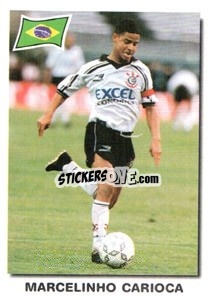 Figurina Marcelinho Carioca - Super Football 99 - Panini