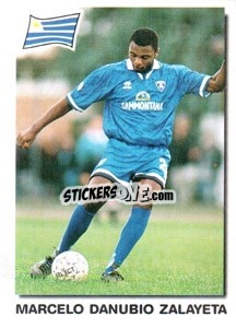 Sticker Marcelo Danubio Zalayeta - Super Football 99 n. 158 - Panini