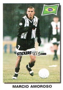 Sticker Marcio Amoroso - Super Football 99 n. 163 - Panini