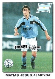 Sticker Matias Jesus Almeyda - Super Football 99 n. 86 - Panini