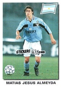 Sticker Matias Jesus Almeyda - Super Football 99 - Panini