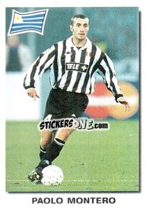 Sticker Paolo Montero - Super Football 99 n. 51 - Panini