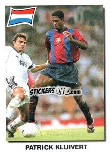 Sticker Patrick Kluivert - Super Football 99 - Panini