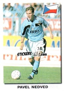 Sticker Pavel Nedved - Super Football 99 n. 73 - Panini