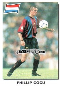 Sticker Phillip Cocu - Super Football 99 n. 72 - Panini