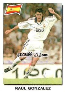 Sticker Raul Gonzalez - Super Football 99 - Panini