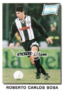 Sticker Roberto Carlos Sosa - Super Football 99 n. 174 - Panini