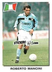 Sticker Roberto Mancini - Super Football 99 - Panini
