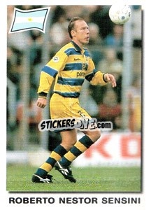 Sticker Roberto Nestor Sensini - Super Football 99 n. 55 - Panini
