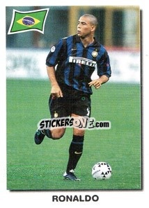 Sticker Ronaldo - Super Football 99 n. 129 - Panini