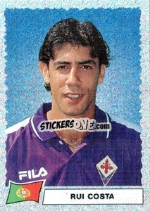 Sticker Rui Costa - Super Football 99 n. J - Panini