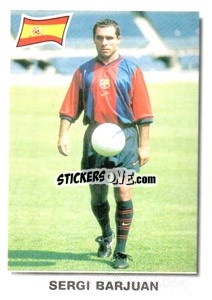 Sticker Sergi Barjuan - Super Football 99 n. 62 - Panini