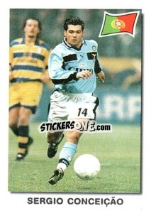 Sticker Sergio Conceição - Super Football 99 n. 109 - Panini