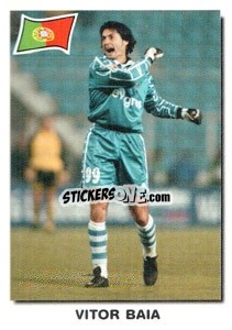 Sticker Vitor Baia - Super Football 99 n. 7 - Panini