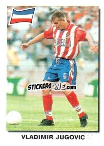 Sticker Vladimir Jugovic - Super Football 99 n. 85 - Panini