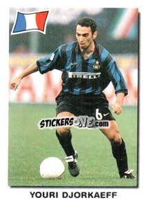 Sticker Youri Djorkaeff - Super Football 99 n. 89 - Panini