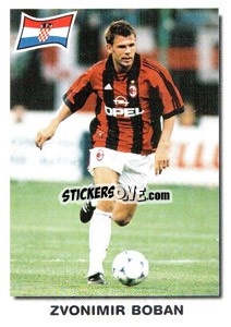 Sticker Zvonimir Boban - Super Football 99 n. 104 - Panini