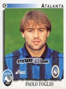 Sticker Paolo Foglio - Calciatori 1997-1998 n. 7 - Panini