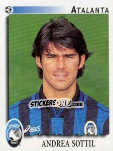 Sticker Andrea Sottil - Calciatori 1997-1998 n. 8 - Panini