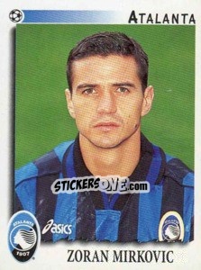 Sticker Zoran Mirkovic - Calciatori 1997-1998 n. 9 - Panini