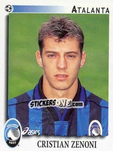 Sticker Cristian Zenoni - Calciatori 1997-1998 - Panini