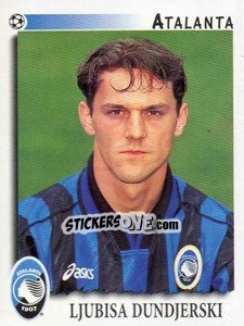 Sticker Ljubisa Dundjerski - Calciatori 1997-1998 - Panini