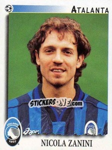 Sticker Nicola Zanini - Calciatori 1997-1998 - Panini