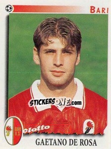 Cromo Gaetano de Rosa - Calciatori 1997-1998 - Panini