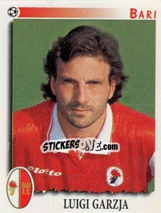 Sticker Luigi Garzja - Calciatori 1997-1998 - Panini