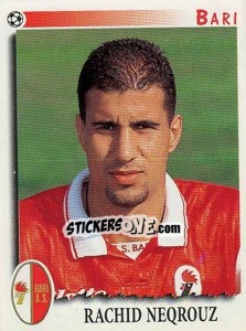 Sticker Rachid Neqrouz - Calciatori 1997-1998 n. 30 - Panini
