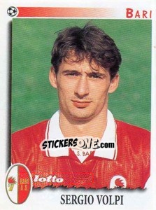 Sticker Sergio Volpi - Calciatori 1997-1998 n. 37 - Panini