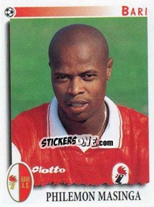 Cromo Philemon Masinga - Calciatori 1997-1998 - Panini