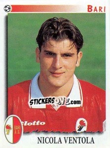 Sticker Nicola Ventola - Calciatori 1997-1998 - Panini