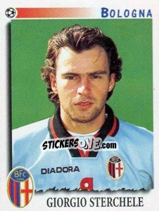 Sticker Giorgio Sterchele - Calciatori 1997-1998 n. 46 - Panini