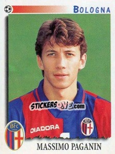 Sticker Massimo Paganin - Calciatori 1997-1998 n. 49 - Panini