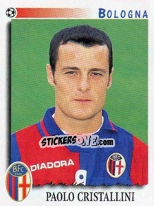 Sticker Paolo Cristallini - Calciatori 1997-1998 n. 57 - Panini