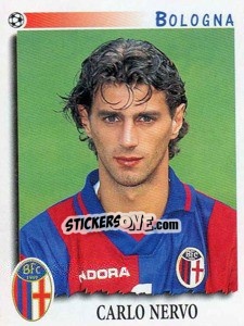 Sticker Carlo Nervo - Calciatori 1997-1998 n. 58 - Panini