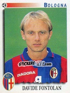 Sticker Davide Fontolan - Calciatori 1997-1998 n. 61 - Panini