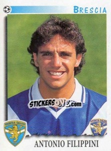 Sticker Antonio Filippini - Calciatori 1997-1998 n. 76 - Panini
