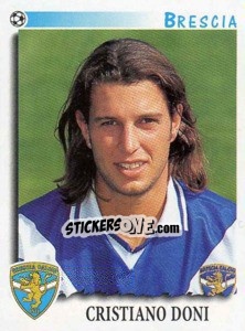 Sticker Cristiano Doni - Calciatori 1997-1998 n. 77 - Panini