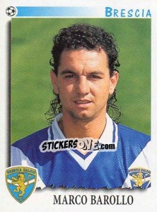 Sticker Marco Barollo - Calciatori 1997-1998 - Panini