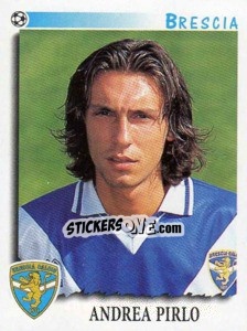 Sticker Andrea Pirlo - Calciatori 1997-1998 n. 80 - Panini