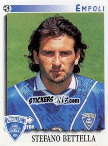 Sticker Stefano Bettella - Calciatori 1997-1998 - Panini