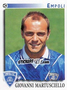 Figurina Giovanni Martusciello - Calciatori 1997-1998 - Panini