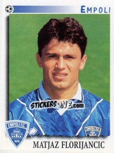 Sticker Matjaz Florijancic - Calciatori 1997-1998 - Panini