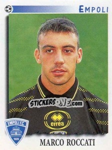 Sticker Marco Roccati - Calciatori 1997-1998 n. 105 - Panini