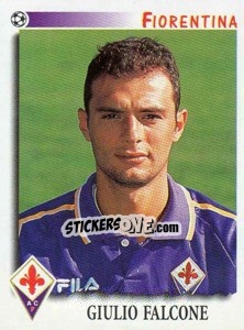 Sticker Giulio Falcone - Calciatori 1997-1998 n. 113 - Panini